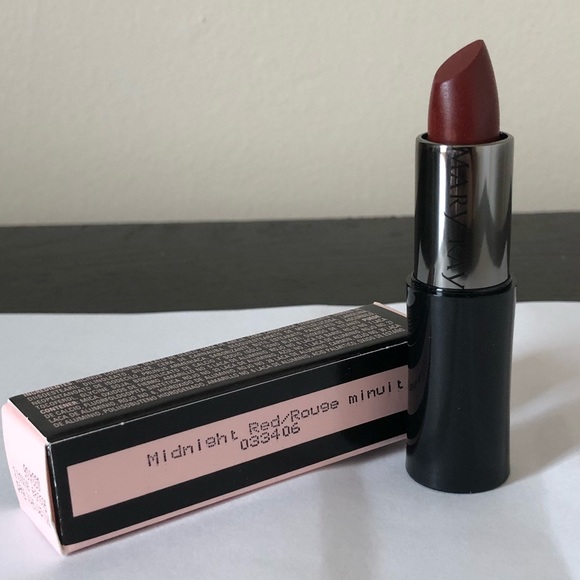 Mary Kay Midnight Red Creme Lipstick - Picture 1 of 3